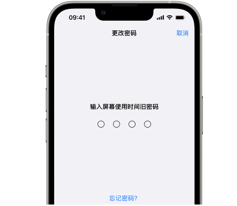 红星iPhone屏幕维修分享iPhone屏幕使用时间密码忘记了怎么办 