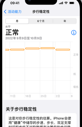 红星iPhone手机维修如何在iPhone开启'步行稳定性通知'