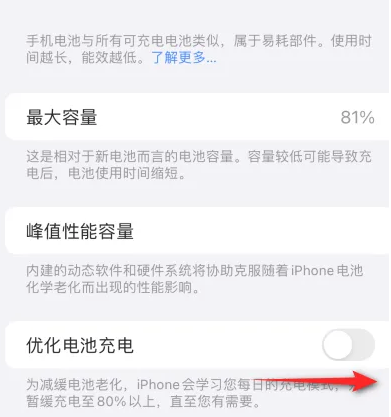 红星苹果15维修分享iPhone15充电到80%就充不进电了怎么办 