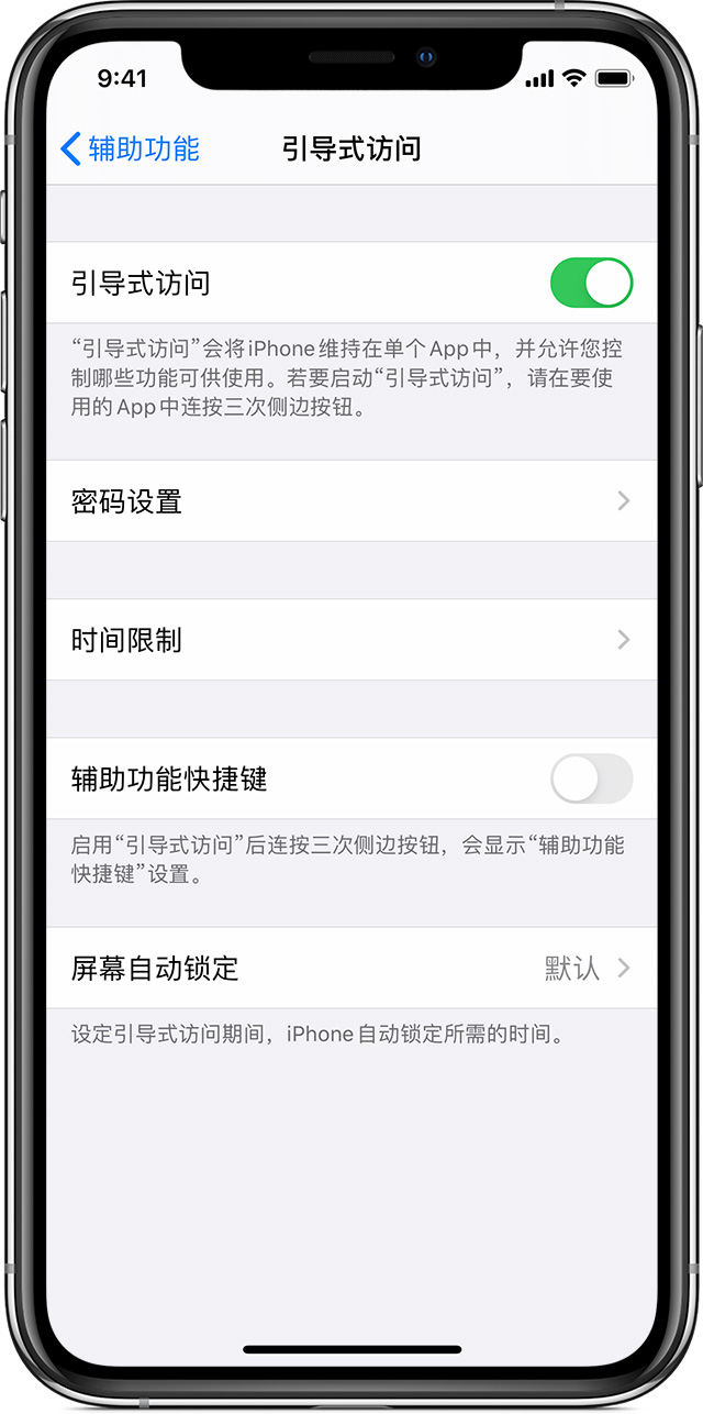 红星苹果手机维修分享如何在 iPhone 上退出引导式访问 