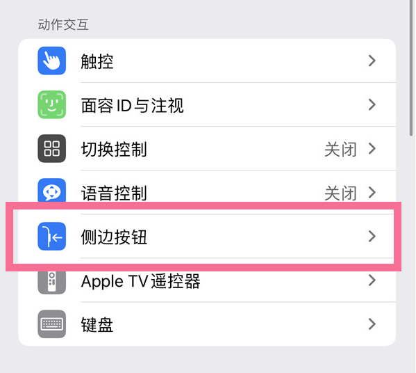 红星苹果14维修店分享iPhone14 Plus侧键双击下载功能关闭方法 