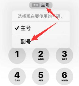 红星苹果14维修店分享iPhone 14 Pro Max使用副卡打电话的方法 