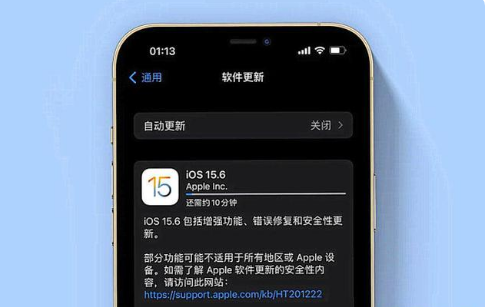 红星苹果手机维修分享iOS 15.6续航怎么样 